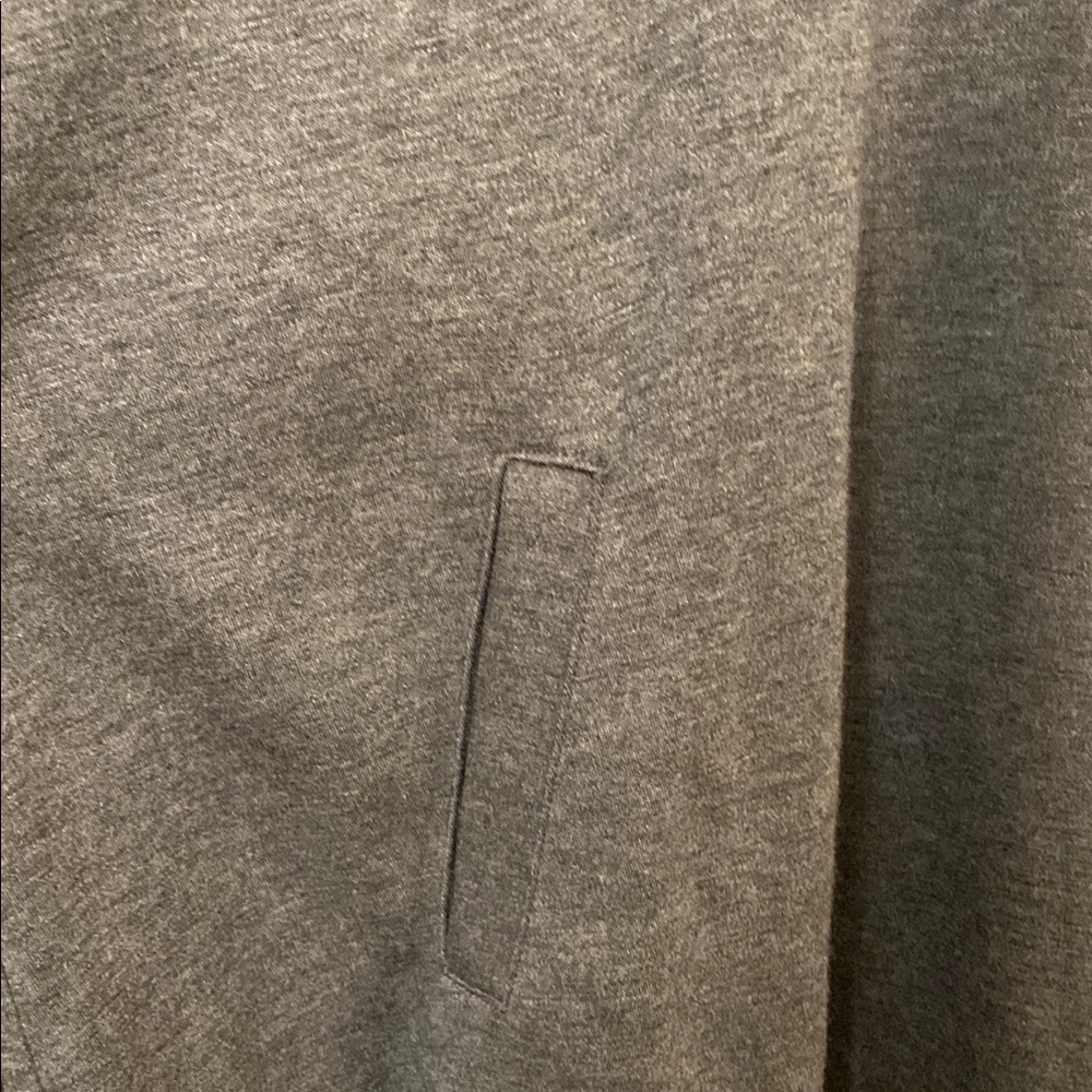 Soft Surroundings gray long-sleeved top with a wide neck Size M - Picture 3 of 6